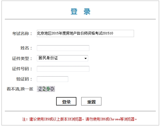 2015年房地产估价师考试证书