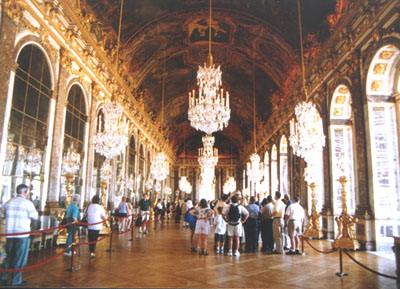 富丽堂皇的凡尔赛宫内景之一