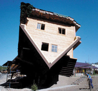 颠倒屋的另一个侧面