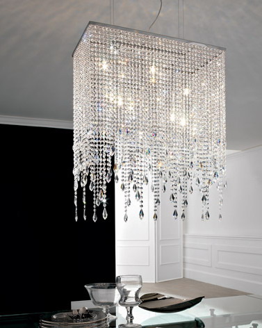 如钻石般璀璨 威尼斯灯具闪亮全世界(组图)_建