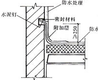 屋面细部防水构造要求