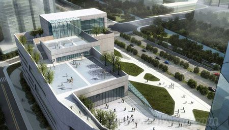 blua事务所设计杭州市民体育中心