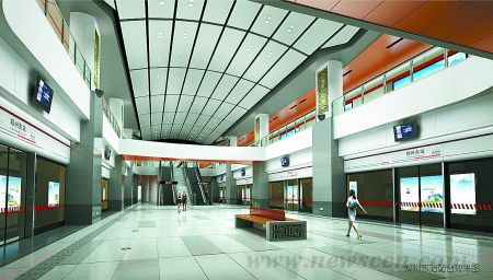 郑州地铁1号线一期工程车站装饰设计方案公布