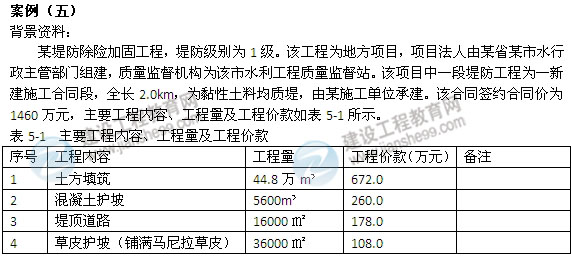 【老师解析】2014一级建造师《水利水电》试题答案解析