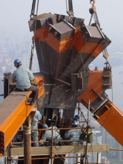上海环球金融中心钢结构工程施工特点是什么