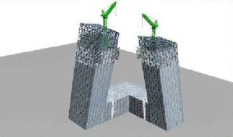 CCTV新总部大楼钢结构安装施工顺序