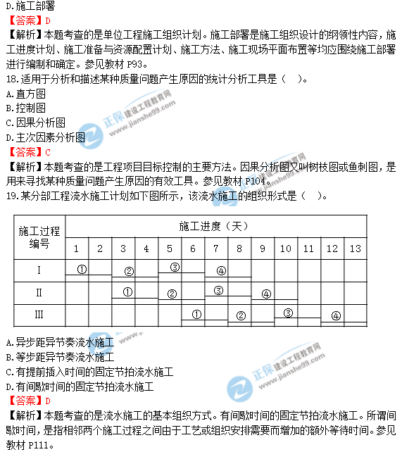 2018年造价工程师《建设工程造价管理》答案及解析