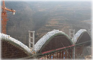二级建造师考试知识点：桥梁上部结构支架施工