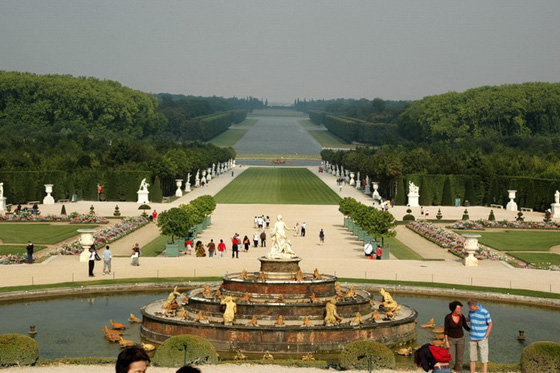 巴黎凡尔赛宫-美丽的后花园