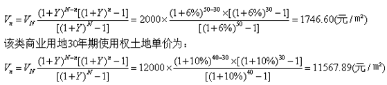 2012年房地产估价师《理论与方法》试题单选题第32题