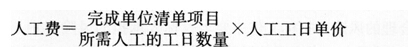 人工费