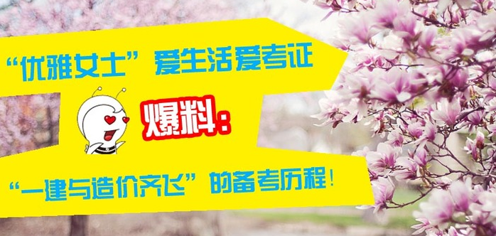 2016年造价工程师如何备考？你也可以成为万人瞩目的优雅姐