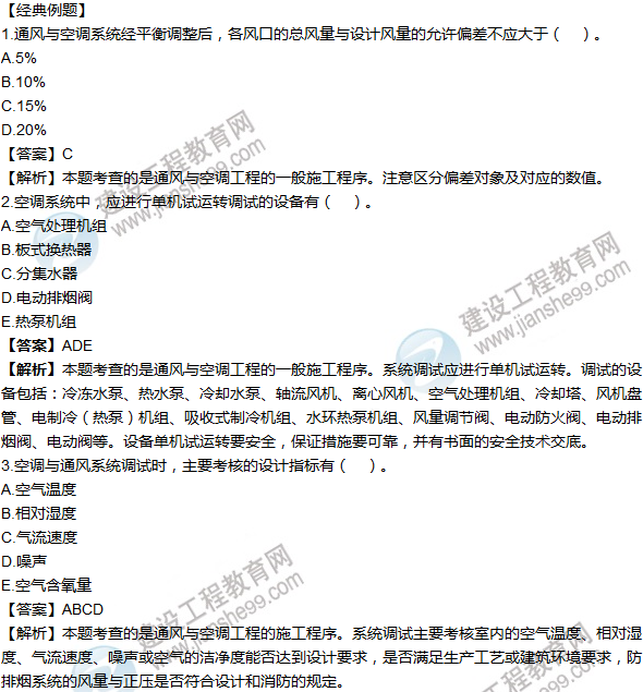 2016年一级建造师考试《机电工程》高频考点汇编