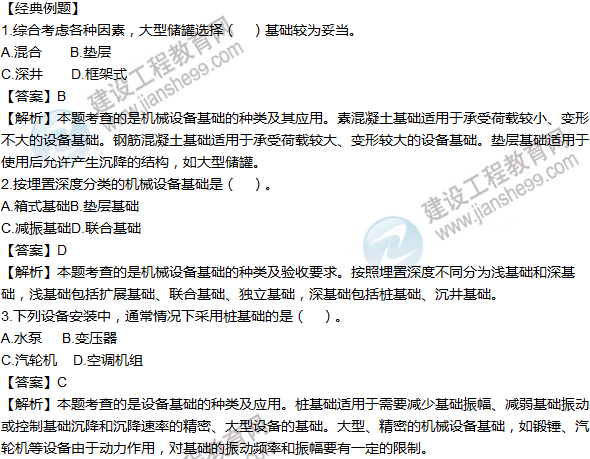 2016年一级建造师考试《机电工程》高频考点汇编