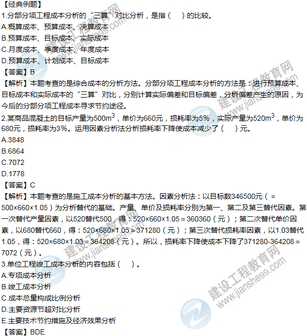 2016年一级建造师考试《项目管理》高频考点汇编