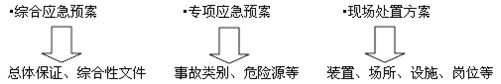 生产安全事故应急预案体系的构成 