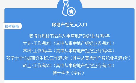 房地产经纪人准考证打印