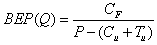 一级建造师考试工程经济:盈亏平衡分析