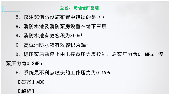 建设工程教育网《消防安全案例分析》考前密训试卷