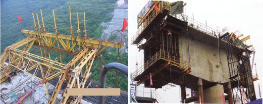 二级建造师考试知识点:悬臂浇筑施工法