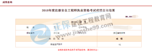 建设工程教育网2018年安全工程师技术第一学员