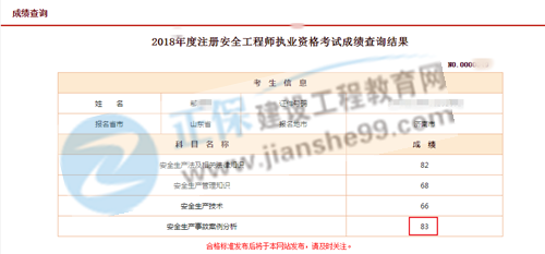 建设工程教育网2018年安全工程师案例第一学员