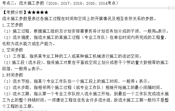 监理工程师考点