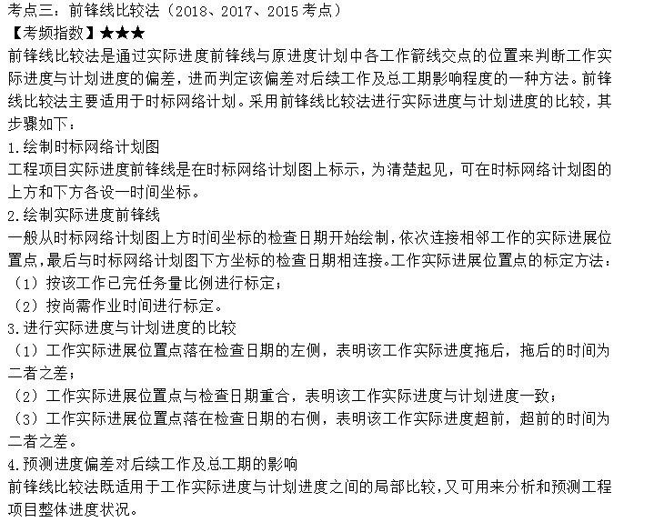 监理工程师考点