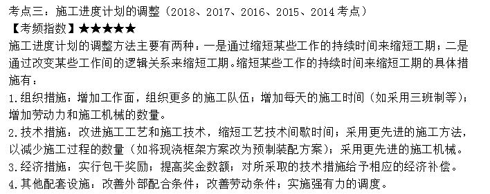 监理工程师考点