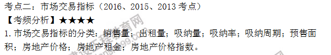 房地产估价师高频考点