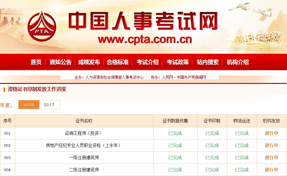 一级建造师证书