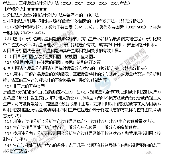 监理工程师考点