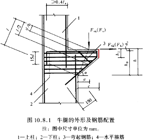 牛腿的外缘