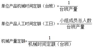 施工机械台班使用定额的编制-二级建造师施工管理考点