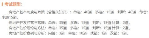 考试题型