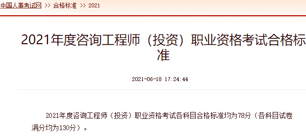 2021年湖北省咨询工程师成绩查询方式