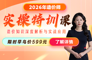 2026年造价师【实操特训课】