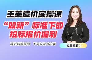 王英造价实操课